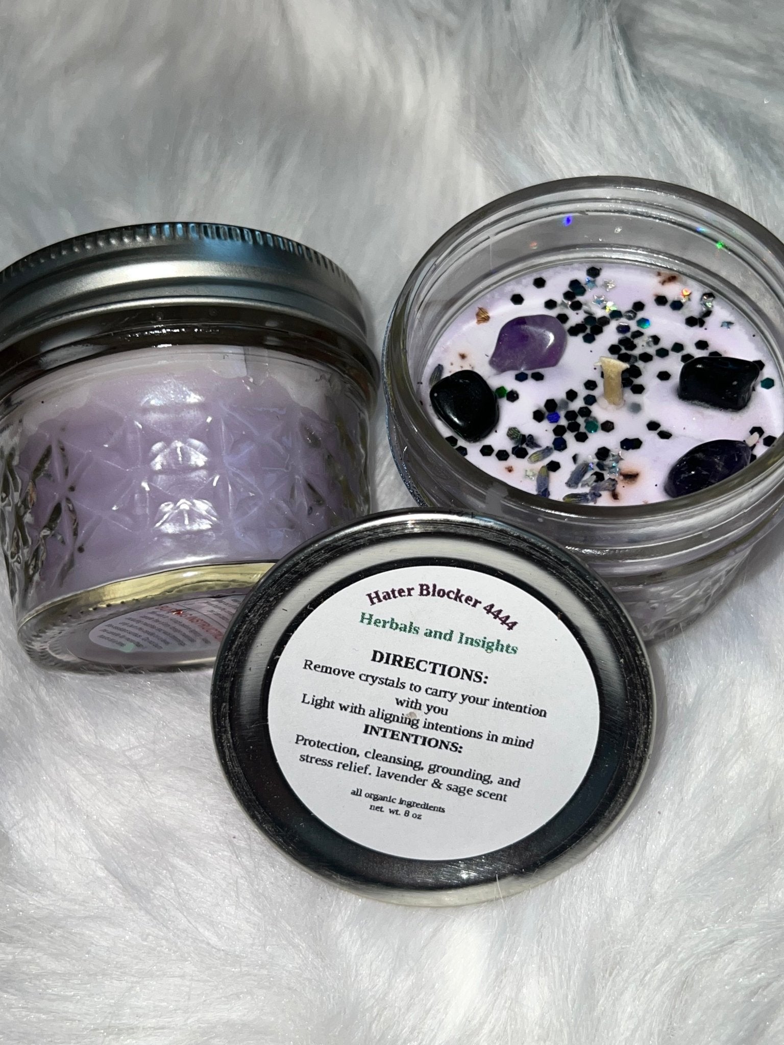 Herbals and Insights *After Dark* massage candle